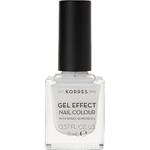 Korres Gel Effect Nail No 01 Blanc White 11ml