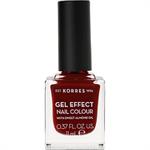 Korres Gel Effect Nail Colour No 59 Wine Red 11ml