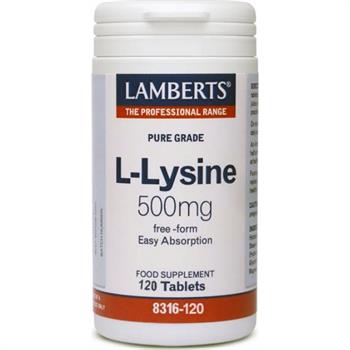 Lamberts L-Lysine 500mg 120tabs