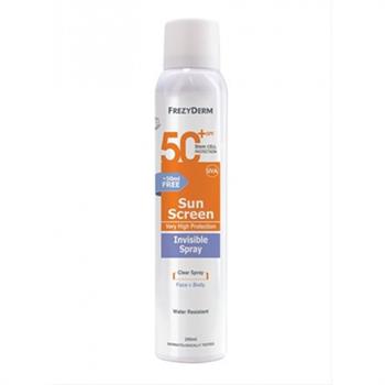 Frezyderm Screen Invisible Spray SPF50 200ml