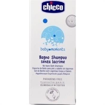 Chicco Baby Moments 0+ Σαμπουάν & Αφρόλουτρο 200ml 02844-00