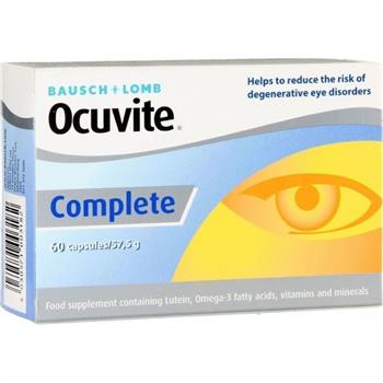 Bausch & Lomb Ocuvite Complete Caps 60tabs