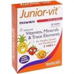 Health Aid Junior-vit 30 μασώμενες ταμπλέτες