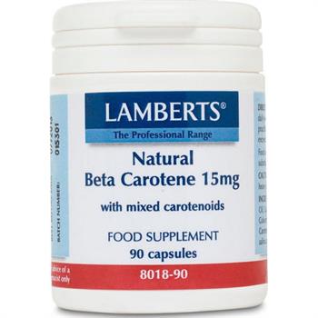 Lamberts Beta Carotene Natural 15mg 90caps