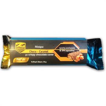 Prevent Z-Konzept Crunch Protein Bar 33% Choco Caramel 50gr