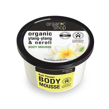 Natura Siberica Body Mousse Βιολογικό Υλάνγκ-Υλάνγκ & Νερολί 250ml