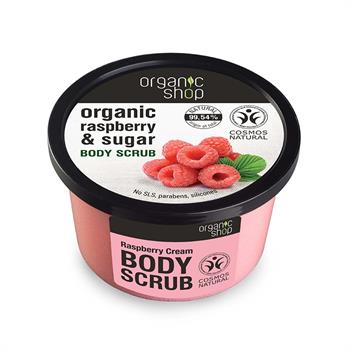 Natura Siberica Body scrub Raspberry Cream Scrub σώματος Βατόμουρο 250ml