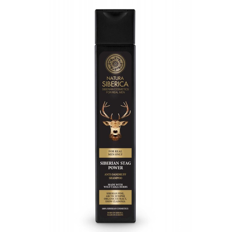 Natura Siberica Σαμπουάν κατά της πιτυρίδας Siberian Stag Power 250ml