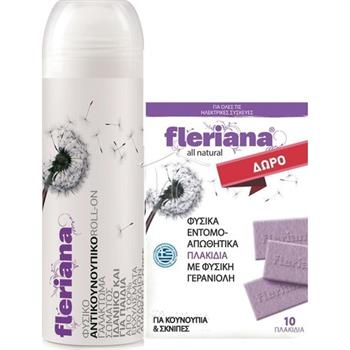 Power Health Fleriana Roll On 100ml & Fleriana Πλακίδια 10τμχ