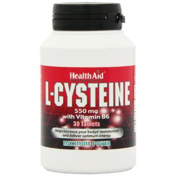 Health Aid L- Cysteine 550mg 30tabs