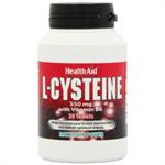 Health Aid L- Cysteine 550mg 30tabs
