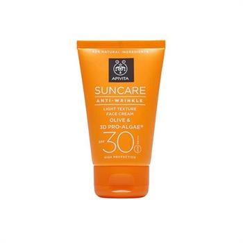 Apivita Suncare Anti-Wrinkle SPF30 με Ελιά & 3D Pro - Alage 50ml