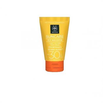 Apivita Suncare Oil Balance SPF30 Ελαφριάς Υφής Εξισορρόπησης της Λιπαρότητας με Ελίχρυσο & 3D Pro - Alage 50ml