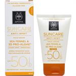 Apivita Suncare Anti Spot SPF50 Προσώπου με Χρώμα κατά των Πανάδων με Κρίταμο & 3D Pro - Algage 50ml