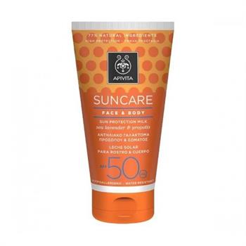 Apivita Suncare Face & Body SPF50 με Θαλάσσια Λεβάντα & Πρόπολη 150ml