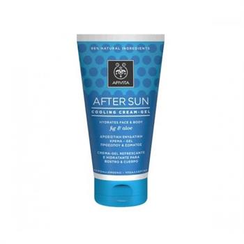 Apivita After Sun Cooling Cream Gel Με Σύκο & Αλόη 150ml