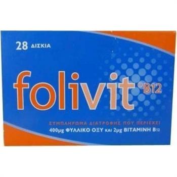 Folivit B12 400mg 28tabs
