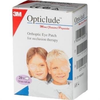 Opticlude Junior Οφθαλμικά Επιθέματα 5X6.2cm 20τμχ (1537)