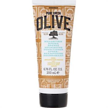 Korres Pure Greek Olive Μαλακτική Κρέμα Θρέψης για Ξηρά & Αφυδατωμένα Μαλλιά 200ml