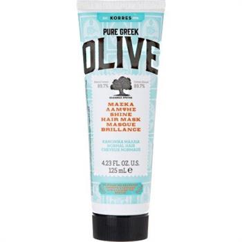 Korres Pure Greek Olive Μάσκα Λάμψης Κανονικά Μαλλιά 125ml