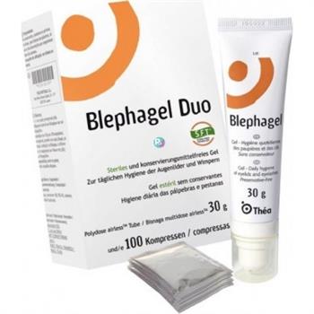Thea Blephagel Duo 30gr & 100 compresses