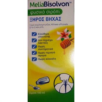 MeliaBisolvon Φυσικό Σιρόπι για Ξηρό Βήχα 100ml