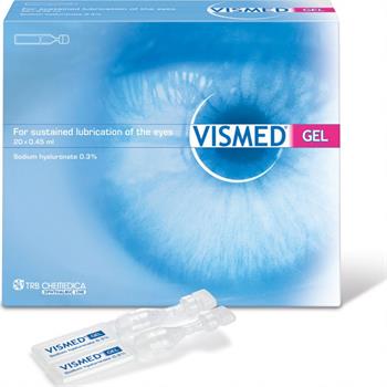 Vismed Gel Οφθαλμικό Λιπαντικό με Υαλουρονικό Νάτριο 0.30% 20x0.45ml