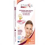 Stirixis Beauty Care Αποτριχωτικές Ταινίες Προσώπου 20τμχ