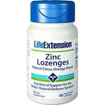 Life Extension Zinc Lozenges 24mg 60 παστίλιες