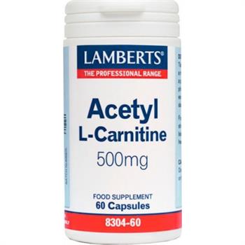 Lamberts Acetyl L-Carnitine 500mg 60caps