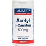 Lamberts Acetyl L-Carnitine 500mg 60caps
