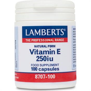 Lamberts Vitamin E 250IU 100caps