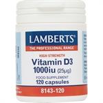 Lamberts Vitamin D3 1000iu 120caps