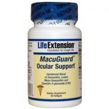 Life Extension MacuGuard Ocular Support 60softgels