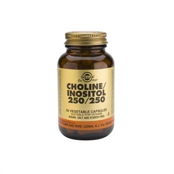 Solgar Choline Inositol 250/250mg 50vcaps