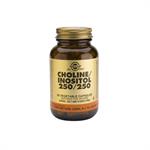 Solgar Choline Inositol 250/250mg 50vcaps