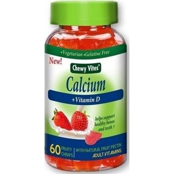 Vican Chewy Vites Calcium + Vitamin D 60 μασώμενες ταμπλέτες