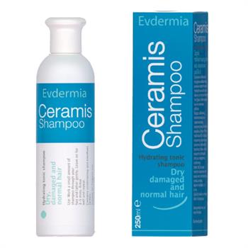 Evdermia Ceramis Τονωτικό Σαμπουάν για Ξηρά και Κανονικά Μαλλιά 250ml