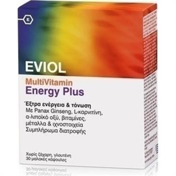 Eviol MultiVitamin Energy Plus 30 soft gels