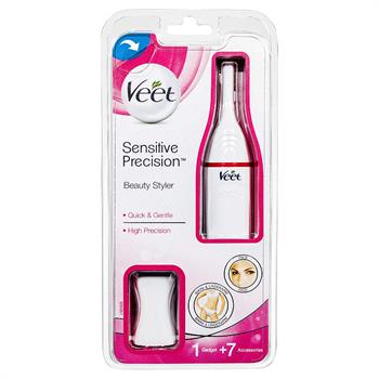 Veet Sensitive Precision Trimmer Beauty Styler (1 συσκευή & 7 ανταλλακτικά)