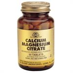 Solgar Calcium Magnesium Citrate 50tabs