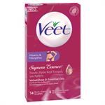 Veet Suprem Essence Ταινίες Κρύο Κερί για Μπικίνι & Μασχάλες 14τμχ