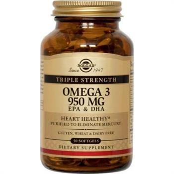 Solgar Triple Strength Omega 3 950mg 50softgels