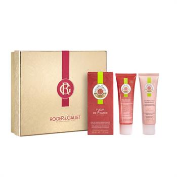 Roger & Gallet Fleur De Figuer Set Christmas 2016 Eau de Parfume 50ml & Gel Douche 50ml & Lait Nourrisant 50ml
