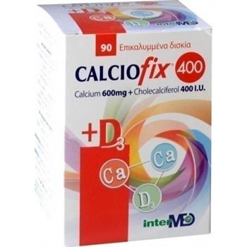 Calciofix 400 600mg + 400IU D3 90tabs