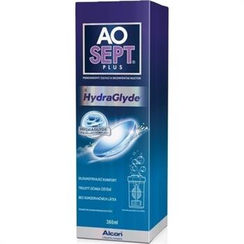 Aosept Plus With Hydraglyde Υγρό Φακών Επαφής Με Καταλύτη 360ml
