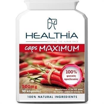 Healthia Caps Maximum 500mg 90caps