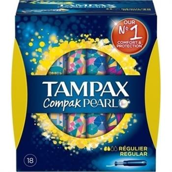 Tampax Compak Pearl Regular 18τμχ
