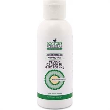 Doctor's Formulas Vitamin D3 2500IU & K2 200mcg 2500iu 120ml
