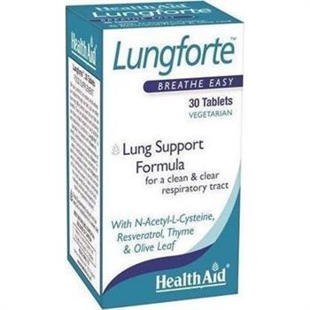 Health Aid Lungforte Breathe Easy 30tabs